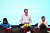 Chủ tịch UBND TP.HCM nghe cử tri công nhân ‘tâm tình’ mua nhà ở xã hội